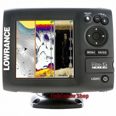 Эхолот-навигатор (картплоттер) Lowrance Elite-5 CHIRP (83/200+455/800)