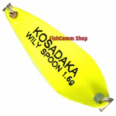 Блесна Kosadaka Trout Police Wily Spoon 1.6 г. 27 мм. цвет D05