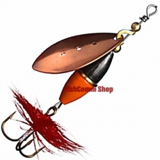 Блесна вращающаяся Myran Wipp 10 g Copper Or/Sv