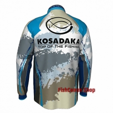 Джерси Kosadaka из полиэстера голубая. Размер S (44-46)