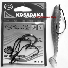Виброхвост Kosadaka Wave Impact 75 SBY (10 шт.)