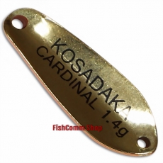 Блесна Kosadaka Trout Police Cardinal 1.4 г. 25 мм. цвет AN79