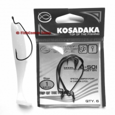Виброхвост Kosadaka Wave Shiner 75 YFG (9 шт.)