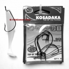 Виброхвост Kosadaka Wave Shiner 75 YFG (9 шт.)