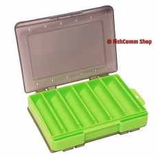 Коробка Kosadaka для воблеров двухсторонняя (TB-S31E-GRN) 140х105х30 мм.