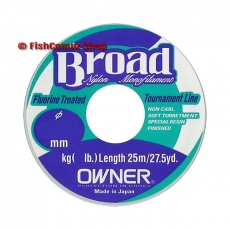 Леска Owner Broad 0.18 mm. 25 m.