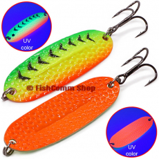 Блесна Kosadaka Wabbler W40 Spoon 57 мм. 7 г. цвет FT
