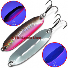 Блесна Kosadaka Wabbler W40 Spoon 57 мм. 7 г. цвет GT2