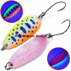Блесна Kosadaka Trout Police Indi Spoon 3.2 г. 32 мм. цвет G13PUV