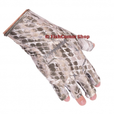 Перчатки Kosadaka Sunblock Gloves эластичные с открытой ладонью и пальцами Snake M