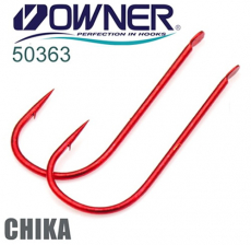 Крючок рыболовный Owner 50363 Chika №8 (13 шт.)