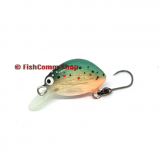 Воблер ручной работы MZ Lures Jocker 15S цвет Green White Trout