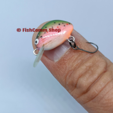Воблер ручной работы MZ Lures Jocker 15S цвет Green White Trout