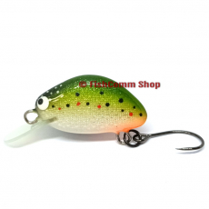 Воблер ручной работы MZ Lures Jocker 20S цвет Green White Trout